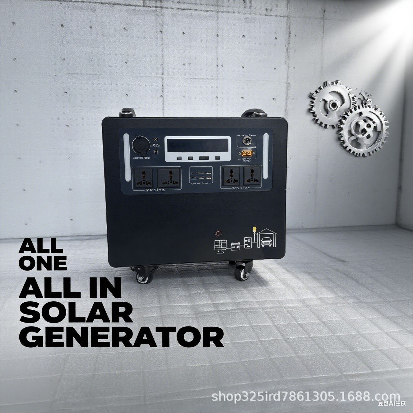 Solar Generator - Domowe systemy magazynowania energii, zasilanie energią