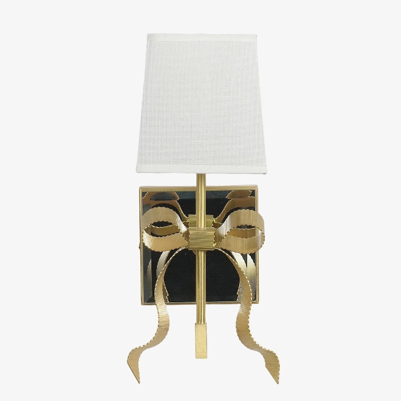 Solar Lamp - Lampa ścienna do sypialni z miedzianym