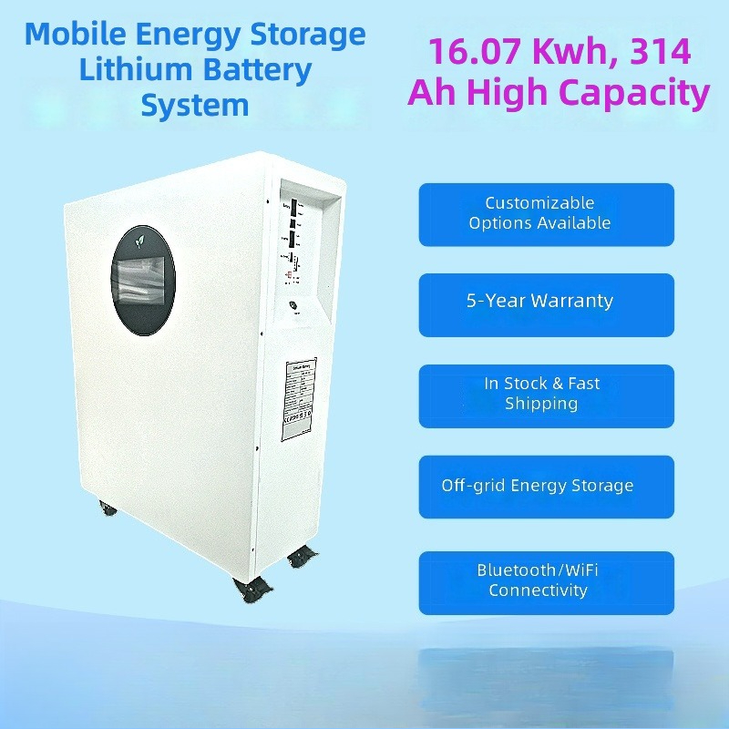 Solar Generator - Bateria litowa o dużej pojemności 300AH314AH