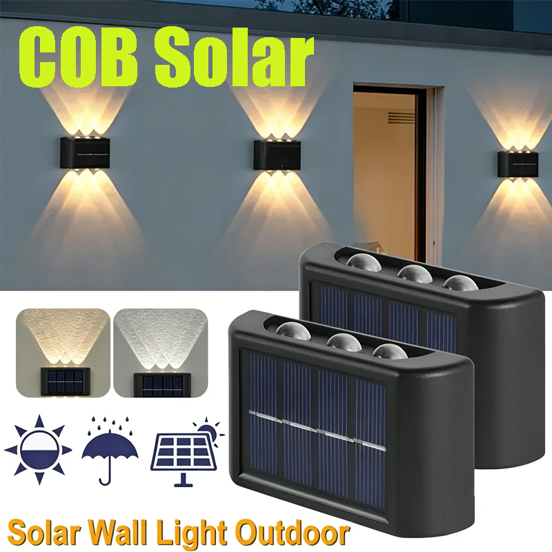 Zewnętrzna lampa solarna COB,  – Solar Lamp recenzja i cena
