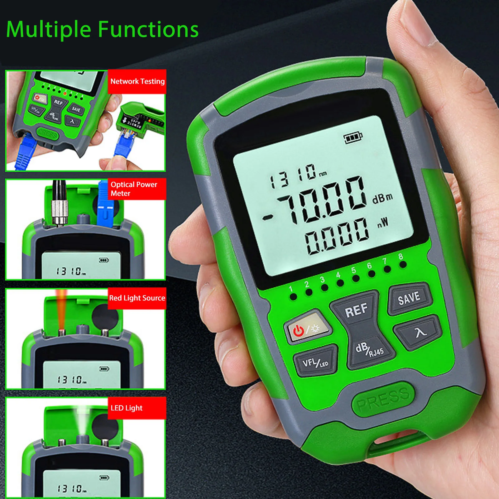Tester mocy światłowodowej z c – Energy Monitor Meter recenzja i cena