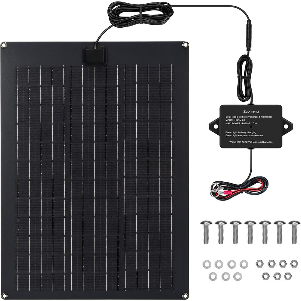 Ładowarka solarna do akumulato – Solar Panel recenzja i cena