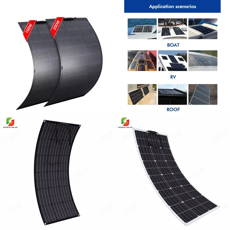 Panel słoneczny elastyczny 50W – Solar Panel 200W recenzja i cena