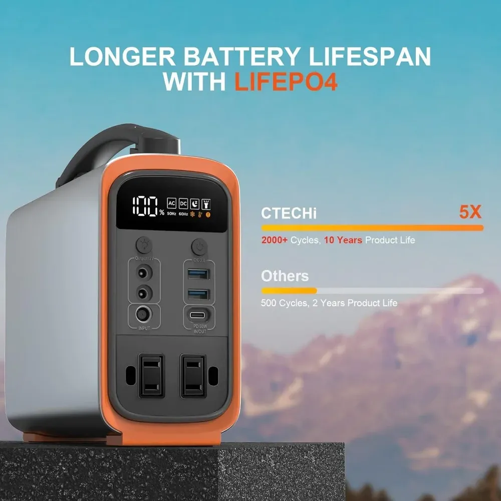 Przenośna elektrownia Lifepo4  – Solar Generator recenzja i cena